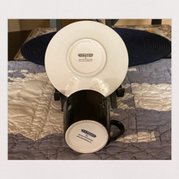 Vintage Two Ounce @ Expresso Cup & Saucer - Picture 3 of 4